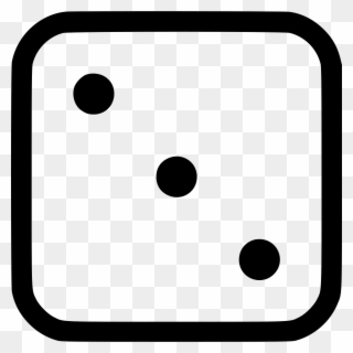 Dice Three Comments Clipart