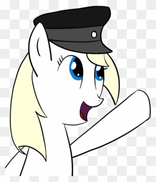 Nuke928, Blonde, Female, Happy, Hat, Heil, Oc, Oc Clipart