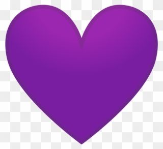 Purple Heart Icon Clipart