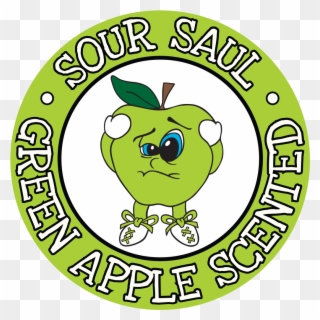 Green Apple Whiffer Stickers Scratch & Sniff Stickers Clipart