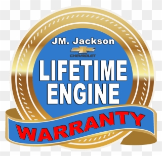 J M Jackson Chevrolet Buick Lifetime Engine Warranty Clipart