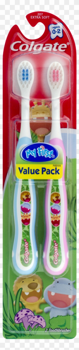 Colgate My First Baby And Toddler Toothbrush, Extra Clipart