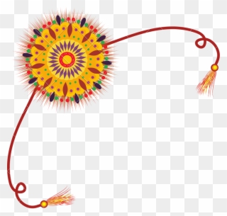 Rakhi Clipart Designer - Png Download