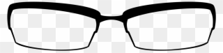 Cat Eye Glasses Sunglasses - Eye Glass Clip Art - Png Download