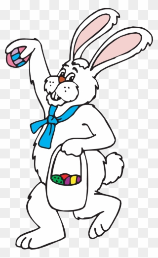 Clipart Info - Tall Easter Bunny - Png Download