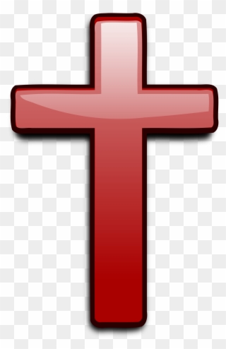 Cross Images Clip Art - Red Cross Jesus - Png Download