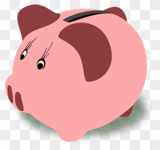 Coin Clipart Piggy Bank - Piggy Bank Clipart Png Transparent Png