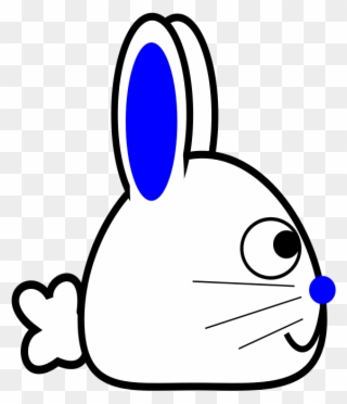 Free To Use Public Domain Easter Clip Art - Rabbit - Png Download
