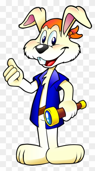 Pirate Rabbit - Sinif Yoldasi Sekilleri Clipart