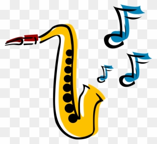 Saxophone Clip Art - Alto Saxophone Clip Art - Png Download