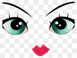 Girl Eyes Clipart - Png Download
