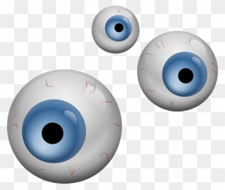 Free Eyeball Clipart - Eyeballs Png Transparent Png