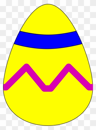 Easter Eggs Clipart Yellow - Easter Egg Clipart No Background - Png Download