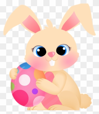 Bunny Clipart Free Free Easter Bunny Clipart At Getdrawings - Easter Bunny Oval Ornament - Png Download