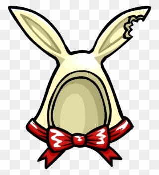 Clip Art Clipart Easter Bunny Rabbit Clip Art - Bunny Ears Club Penguin - Png Download