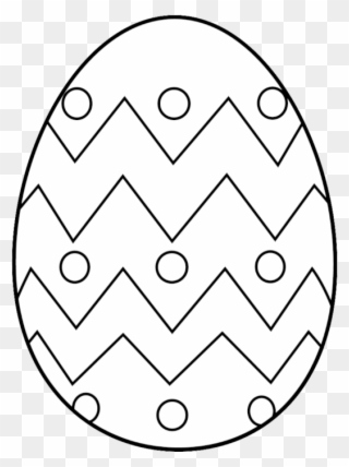 Free Egg Free Clip Art Of Egg Clipart Black And White - Easter Egg Printables - Png Download
