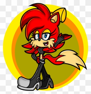 Sonic Fiona Fox Clipart Free Clip Art Images - Sonic Channel Fiona Fox - Png Download