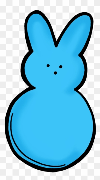 Free Cliparts Download - Bunny Peep Clip Art - Png Download