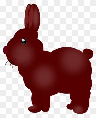 Chocolate Bunny Svg Vector File, Vector Clip Art Svg - Chocolate Clip Art - Png Download