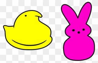 Easter Huge - Easter Peep Clipart Png Transparent Png