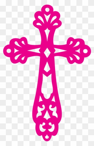 Easter Cross Clip Art - Pink Celtic Cross Clipart - Png Download