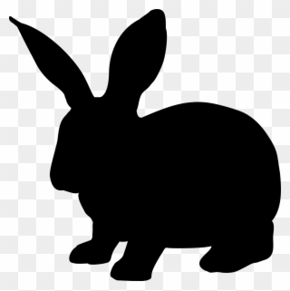 Rabbit, Animal, Hare, Silhouette, Nature, Vector - Rabbit Silhouette ...