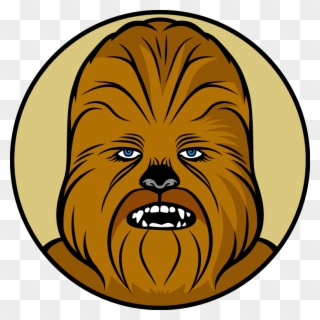 Left Tackle - Star Wars Chewbacca Vector Clipart