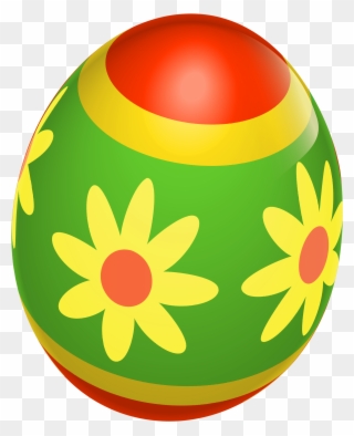 Green Easter Egg Png Clipart