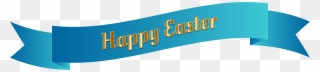 Happy Easter Banner Png Clipart