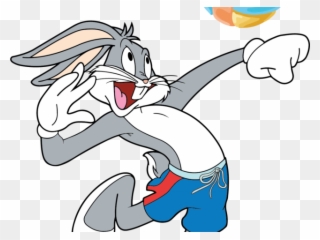 Easter Clipart Bugs Bunny - Bugs Bunny Voleibol - Png Download