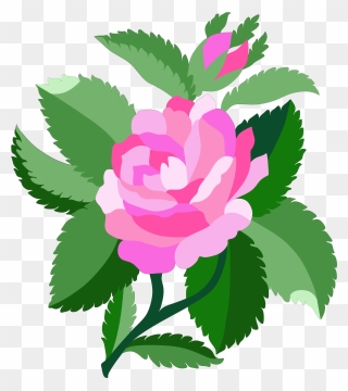 Free Rose Clipart Animations And Vectors - Rose Flower Animated - Png Download