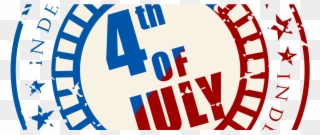 July - Happy 4th Of July Png Clipart