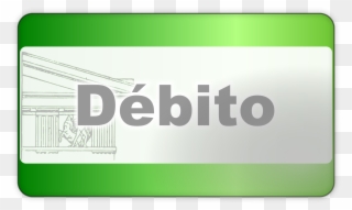 Clipart Debit Card Clipart - Desenho De Cartao De Debito - Png Download