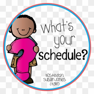 Daily Schedule Clipart Free Images - What's Your Schedule - Png Download