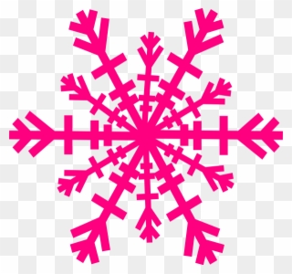 Svg Library Stock At Getdrawings Com Free For Personal - Pink Snowflake Transparent Background Clipart