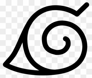 Naruto Clipart Logo - Simbolo De La Aldea De La Hoja - Png Download