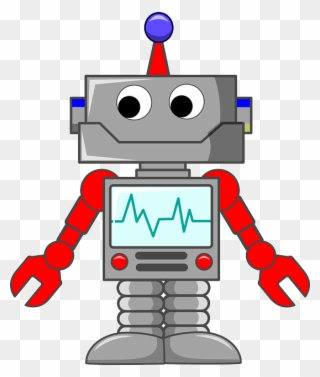 This One Page Template Is Designed To Motivate Children - Cartoon Picture Of Robot Clipart