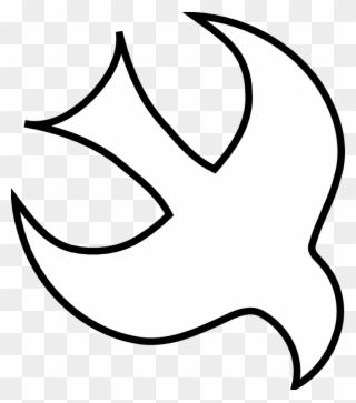 Holy Communion Clip Art - Dove Holy Spirit Symbol - Png Download