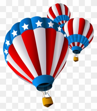Declaration Of Independence Clipart Public Domain - Hot Air Balloon Ride Clipart - Png Download
