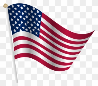 Nail Polish Clipart Png - Transparent American Flag Clipart