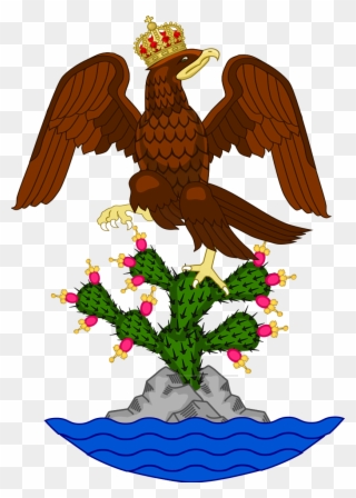 Father Serra's Legacy - Mexican Empire Coat Of Arms Clipart