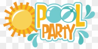 Pool Party Clipart Free Pool Party Download Free Clip - Nome Pool Party Png Transparent Png