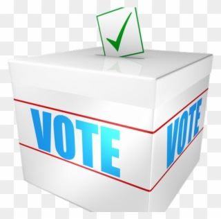 Vote Clipart Raffle Box - Ballot Box Ballot Png Transparent Png