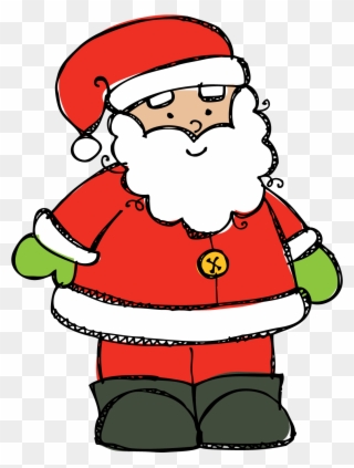 Summer/tropical - Cute Santa Clip Art - Png Download