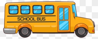 Hey Tek-ninjas In The State Of North Carolina School - School Bus Cartoon Png Clipart