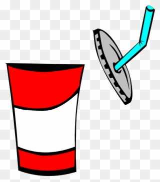 Open Cup Clip Art - Cup With Lid Clip Art - Png Download