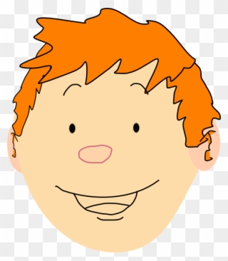 Redhead Boy Clipart Redhead Boy Clipart - Red Hair Boy Clipart - Png Download