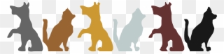 Dog And Cat Clip Art Many Interesting Cliparts - Cat And Dog Border - Png Download