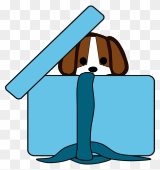 Download Puppy In A Box Clipart Beagle Puppy Clip Art - Dog In A Box Clipart - Png Download