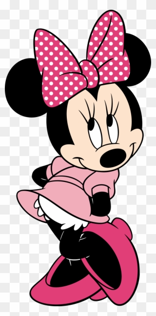 Free Minnie Mouse Clip Art - Minnie Mouse Azul - Png Download